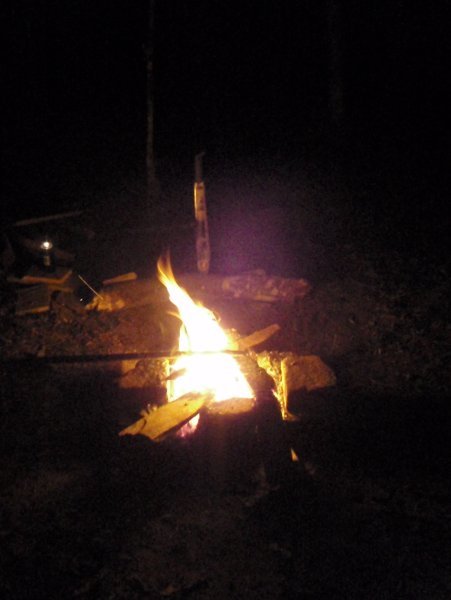 campfire's burning