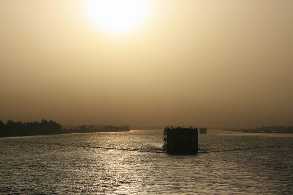 Cruising on the Nile River