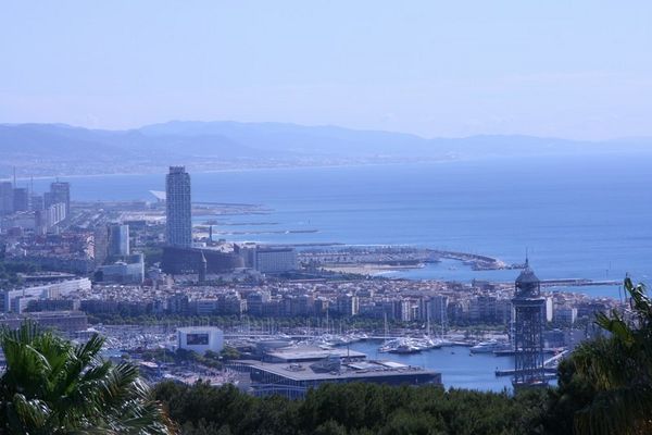 Overlooking Barcelona