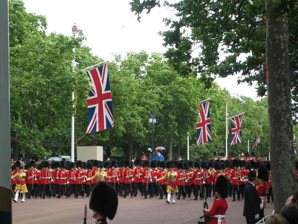 The guards on the Mall