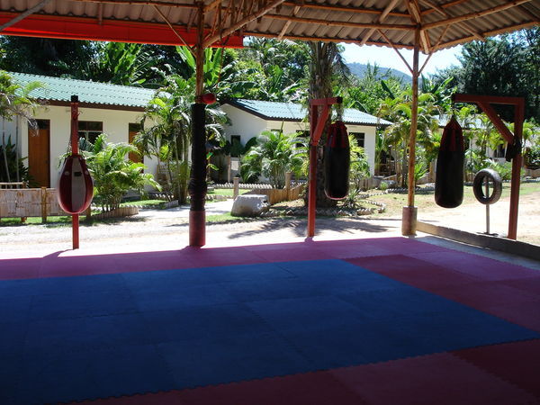 one of the training areas