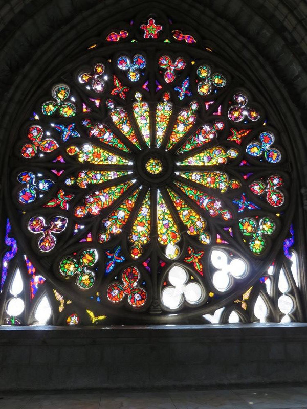 Window in the basilica