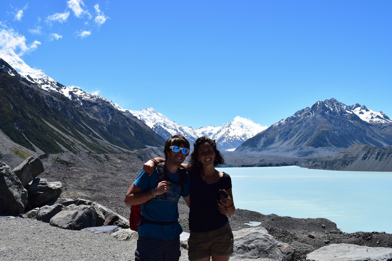 Tasman's Glacier avec Susan