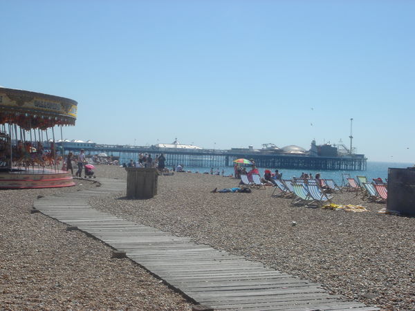 Looking towards Brighton Pier