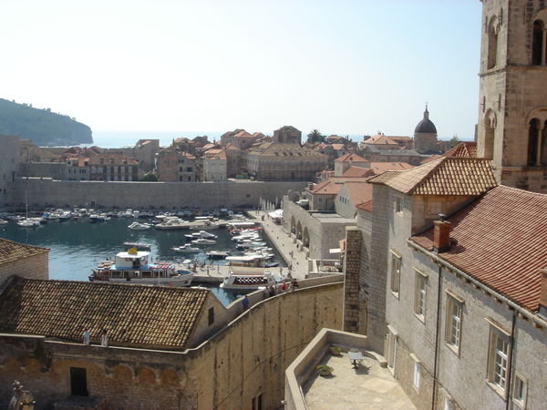 View across the port side of the Old Town