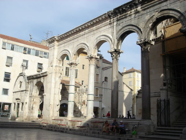 Roman Ruins within the Palace of Diocletian
