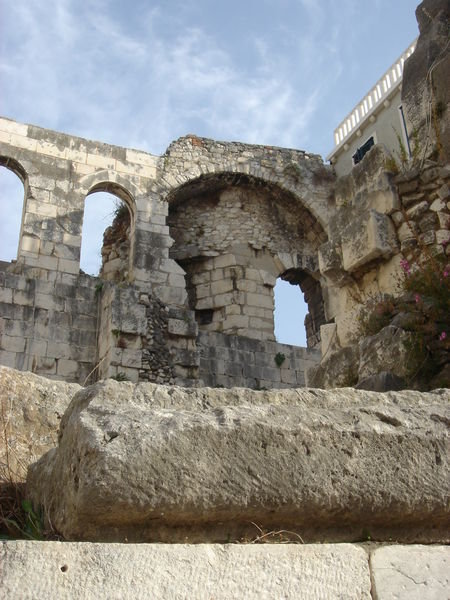 Roman Ruins within the Palace of Diocletian
