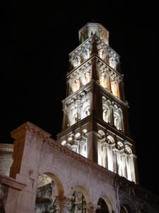 Cathedral of St Domnius by night