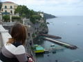 Looking off the coastline of Sorrento