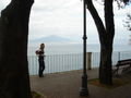 Ange and Mt Vesuvius in the background