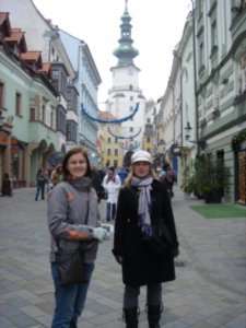 Wandering the streets of Bratislava, Slovakia