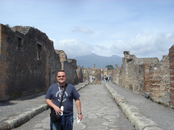 Wandering the streets of Pompeii