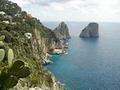 The coastline of Capri