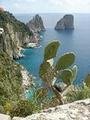 The coastline of Capri