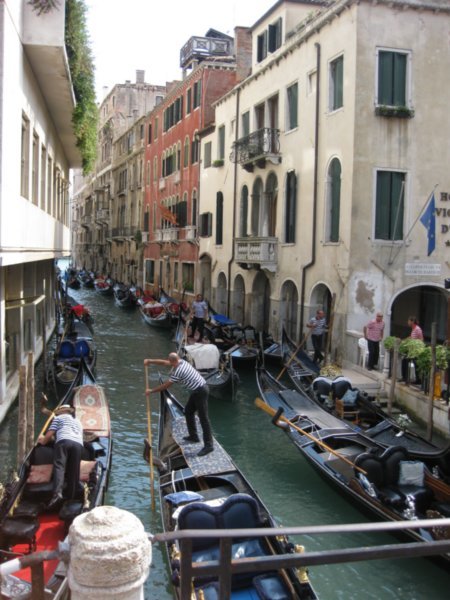One of the busier canals