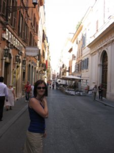 Wandering the streets of Rome