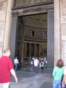 Entering the Pantheon