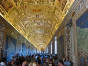 The Maps Room in the Vatican