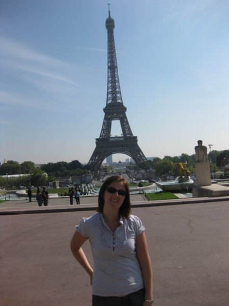 Ange and the Eiffel Tower