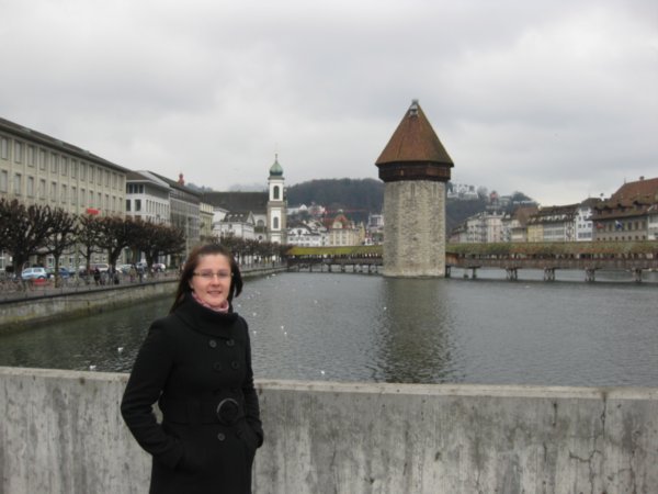 Walking around Lucerne on Christmas Day