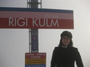 At the summit of Rigi Kulm