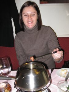 Next course - meat fondue