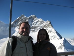 Looking over Jungfrau