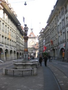 The main street of Bern