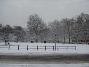 Looking out towards St James Park
