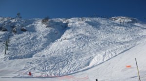 The slopes of Pre la Joux