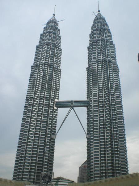 The Petronas by day.