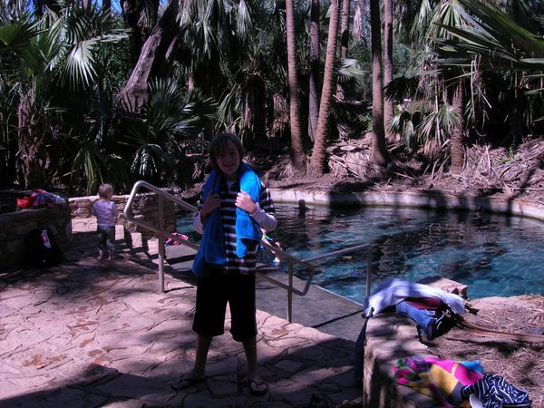Angus at Mataranka Hot Springs