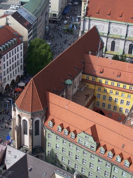 Munich city from above