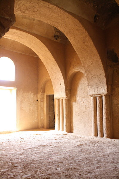The interior of Qasr Kharana