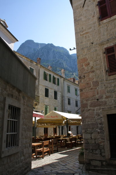 Cobbled streets of Kotor