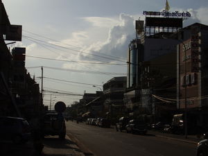 A Boulevard in Vientiane