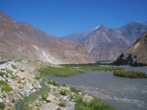 Stretch of the Gilgit River