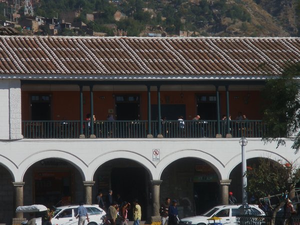 Balcony on Plaza de Armas
