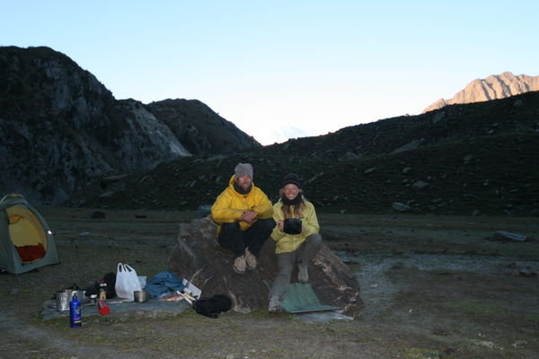 Camping in Rakaposhi Base Camp