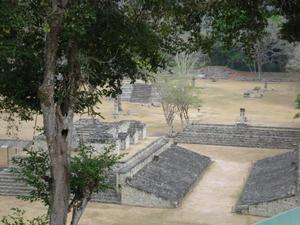 Mayan ball court