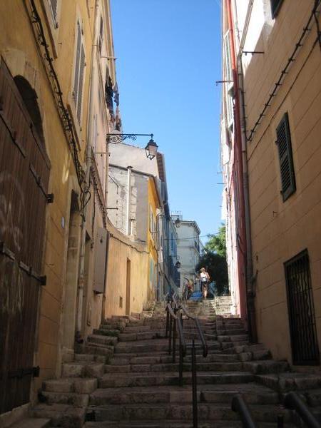 old streets in Marseille