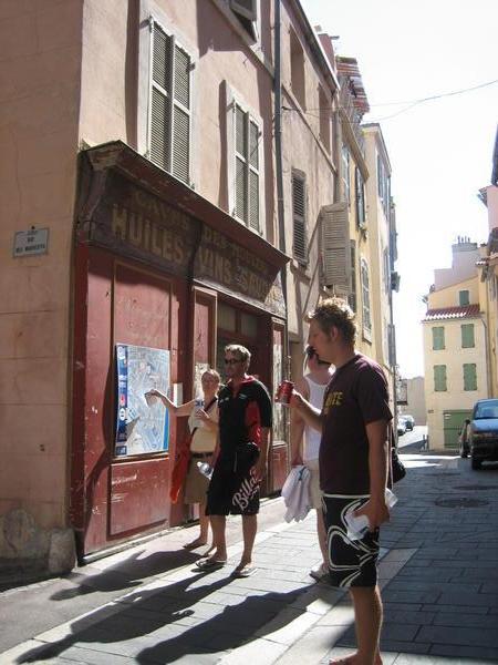 old streets in Marseille...
