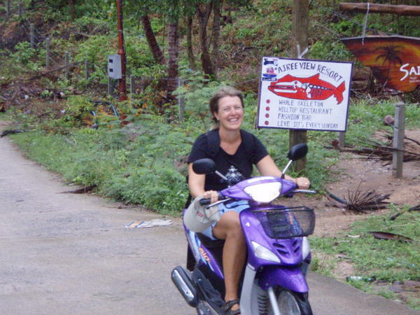 Koh Tao mopeding