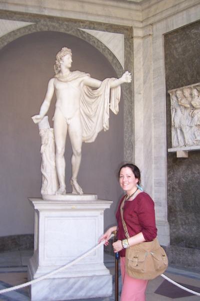 Tori and the Apollo Belvedere