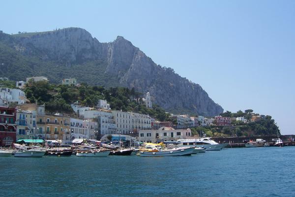 The Port on Capri