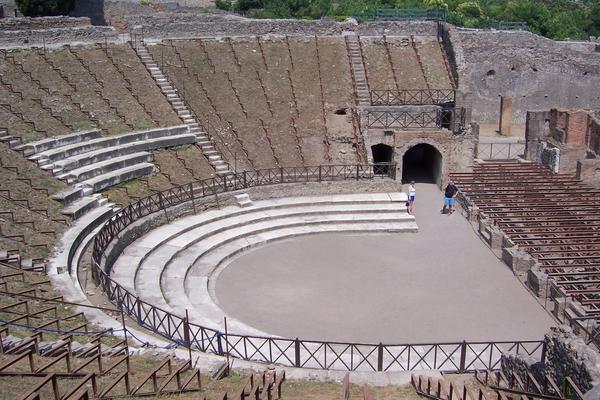 Amphitheatre in Pompeii