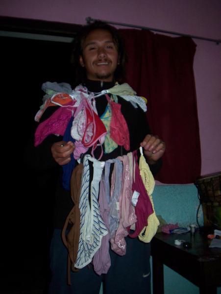 Diego with underwear