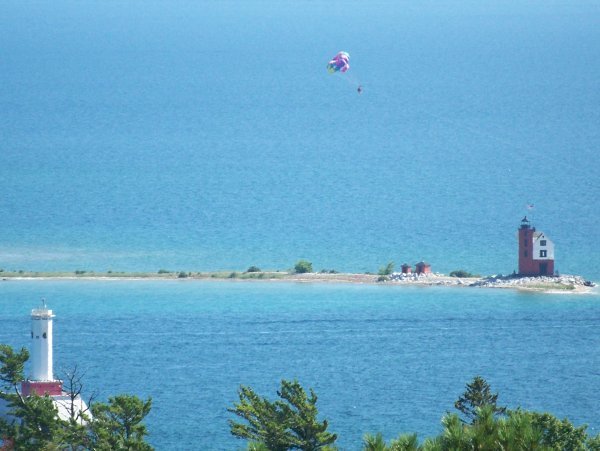 From Pt Lookout on Mackinac Island