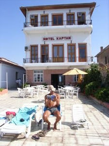 Front of Hotel Kaptan, Ayvelık