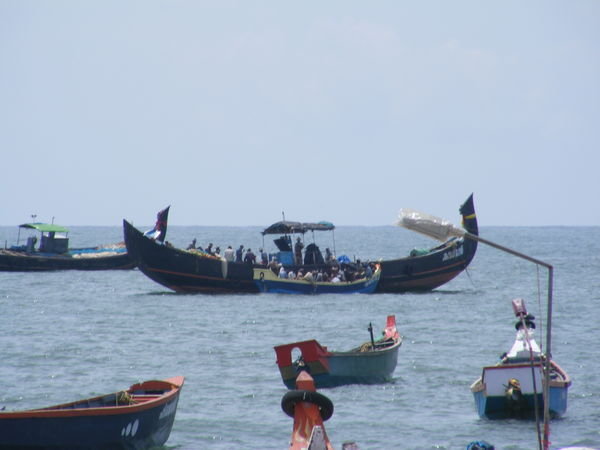 Indian fishing boats
